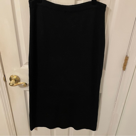 George black acrylic knit maxi skirt size large - Picture 2 of 4
